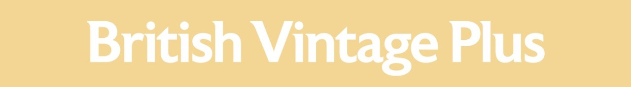 ブリティッシュ・ビンテージプラスのバナー