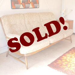 ERCOLの技術を最大に活かした、曲線の美しさがコレだ！アーコールJubilee3シーター・ソファ/ビンテージアンティーク