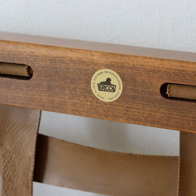 アーコール（ERCOL）スツール・オットマン　日本が世界に誇る尾州ウールにて張替済み　商品番号【020050】