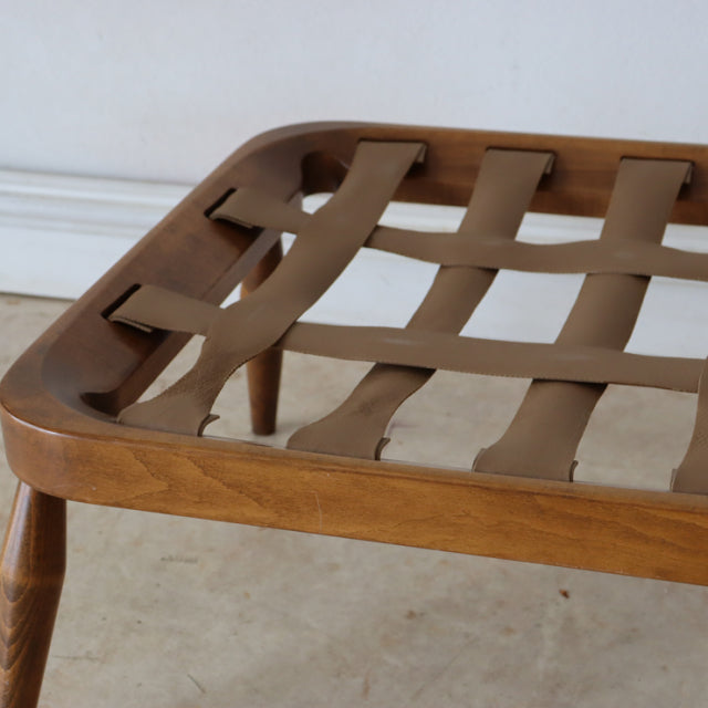 アーコール（ERCOL）スツール・オットマン　日本が世界に誇る尾州ウールにて張替済み　商品番号【020050】