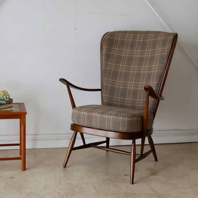 ととのうソファ　アーコール（ERCOL）ハイバックソファ　商品番号【021052】
