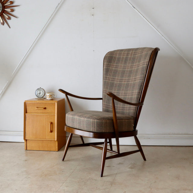 ととのうソファ　アーコール（ERCOL）ハイバックソファ　商品番号【021052】