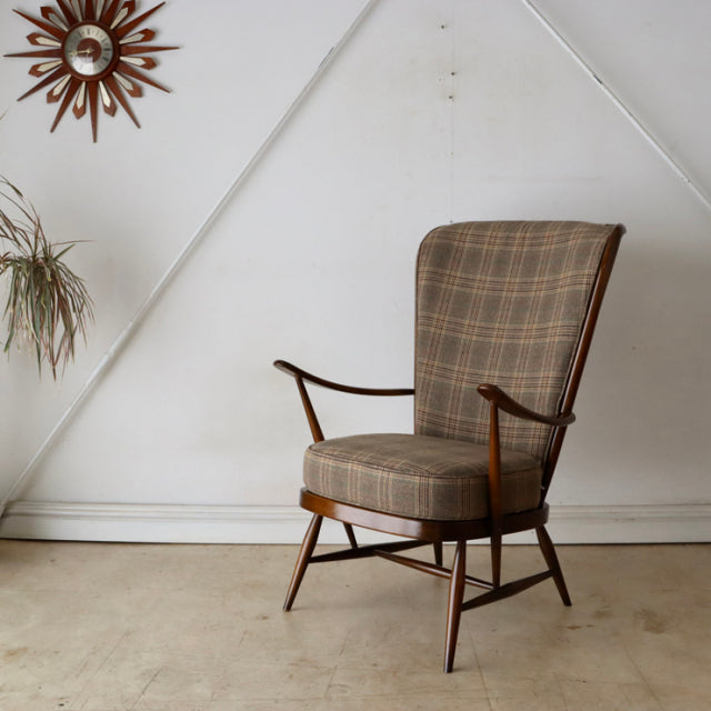 ととのうソファ　アーコール（ERCOL）ハイバックソファ　商品番号【021052】