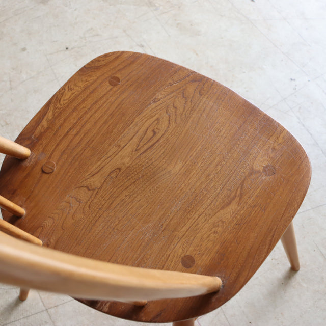 アーコール（ERCOL）クエーカーチェア【ナチュラル】４脚セット　商品番号【021059b】