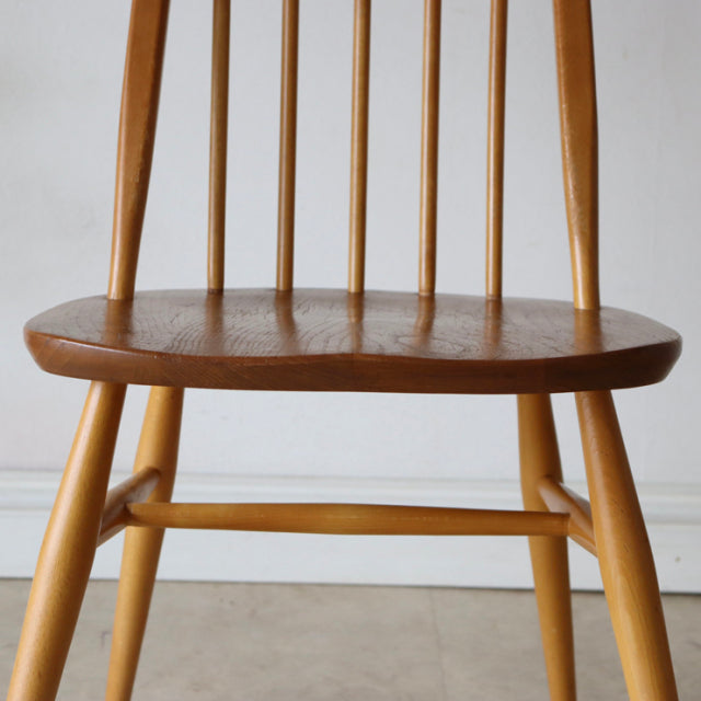 アーコール（ERCOL）クエーカーチェア【ナチュラル】４脚セット　商品番号【021059b】