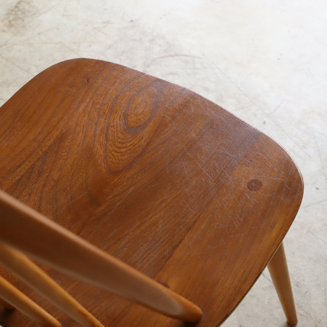 アーコール（ERCOL）クエーカーチェア【ナチュラル】４脚セット　商品番号【021059b】