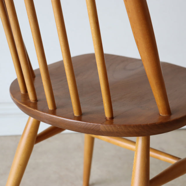 アーコール（ERCOL）クエーカーチェア【ナチュラル】４脚セット　商品番号【021059b】