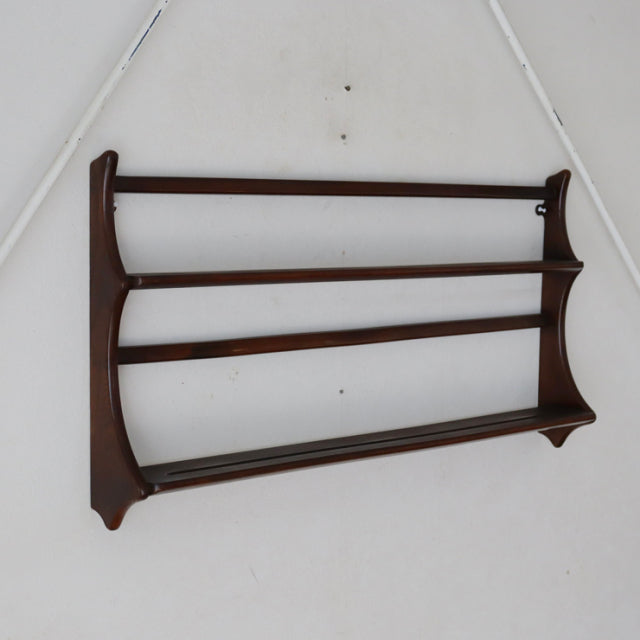 アーコール（Ercol）製プレートラック壁掛け　ウォールラック　商品番号【021075】