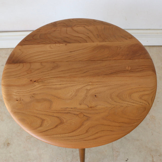 アーコール（ERCOL）ドロップリーフコーヒーテーブル【ブラウン】【美品】　商品番号【021080】