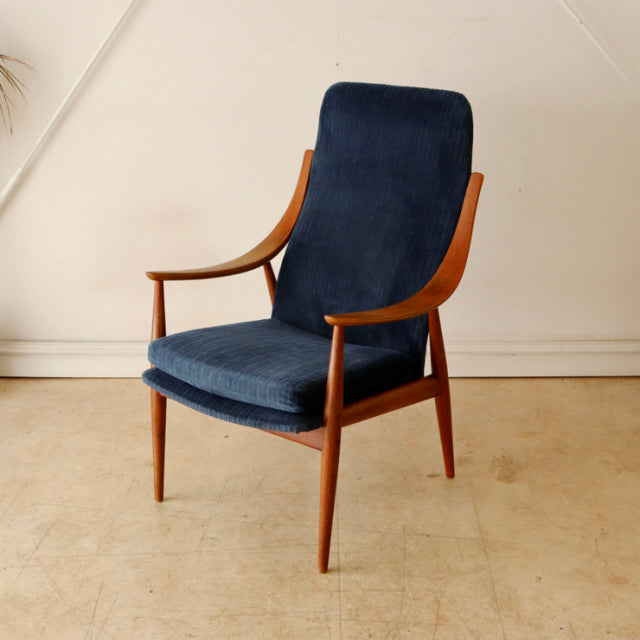 Peter Hvidt & Orla Molgaard-Nielsen アームソファ　デンマーク製　商品番号【021082a】