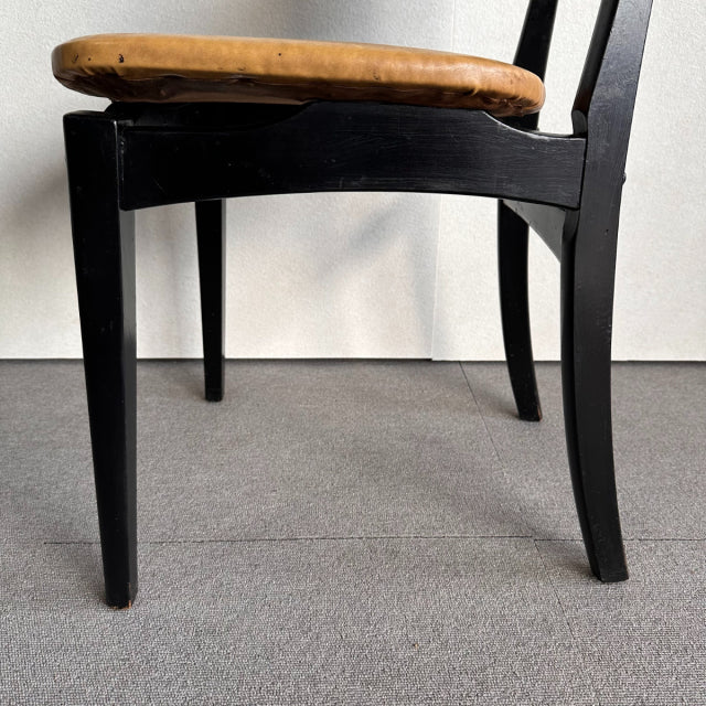 くすんだイエローが良いんです　Vintage Chair 1950's　商品番号23145b