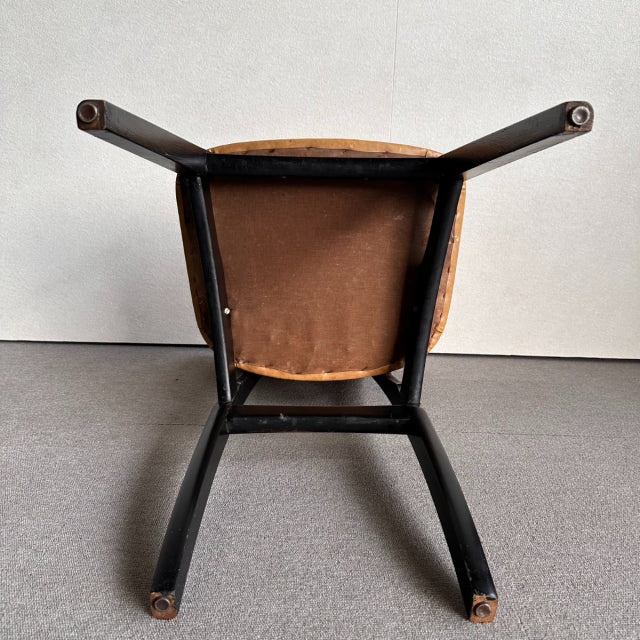 くすんだイエローが良いんです　Vintage Chair 1950's　商品番号23145b