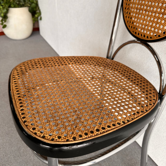 トーネットThonet NO. 17 クロム ハイバックダイニングチェア 商品番号23133d