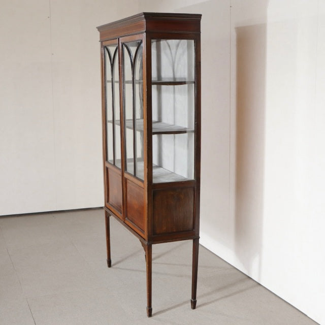 持ち帰り限定 1930年代アンティークガラスキャビネット 商品番号29436