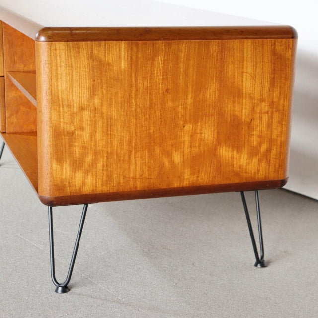 MEREDEW製テレビボード　　アイアンレッグカスタムチーク材1960~70s　ItemCode-26084