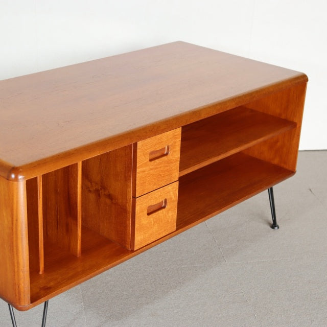 MEREDEW製テレビボード　　アイアンレッグカスタムチーク材1960~70s　ItemCode-26084