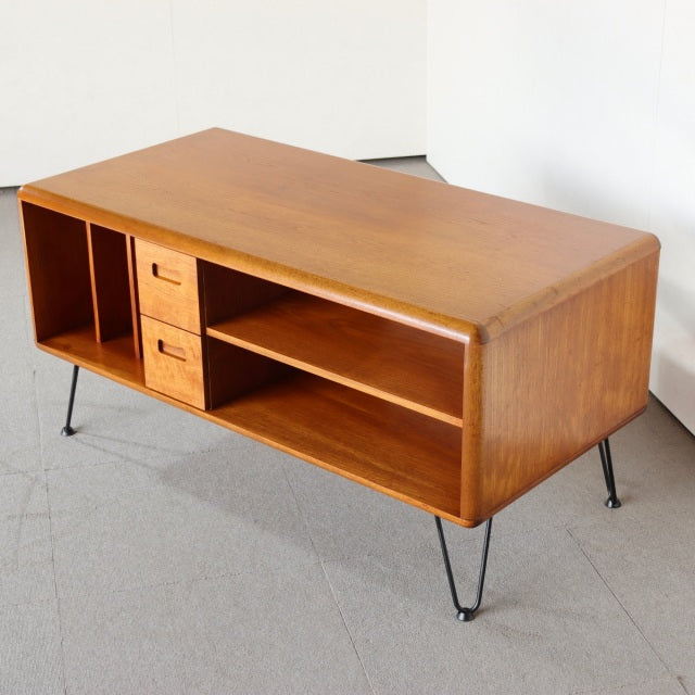 MEREDEW製テレビボード　　アイアンレッグカスタムチーク材1960~70s　ItemCode-26084