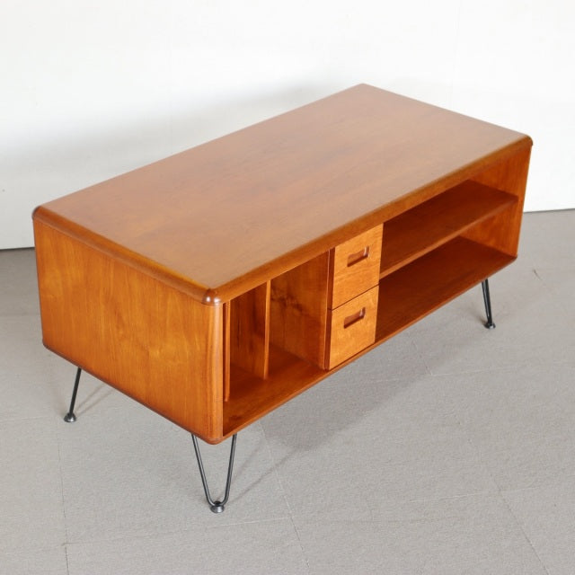 MEREDEW製テレビボード　　アイアンレッグカスタムチーク材1960~70s　ItemCode-26084