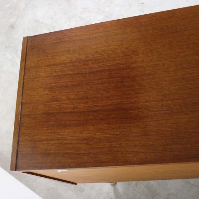 Vintage British mid-century teak sideboard by G-PLAN Goldstamp with rich wood grain and clean lines.