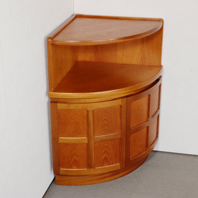 ネイサンNATHAN製コーナーキャビネット｜チーク材｜1960~70s　商品番号29101b