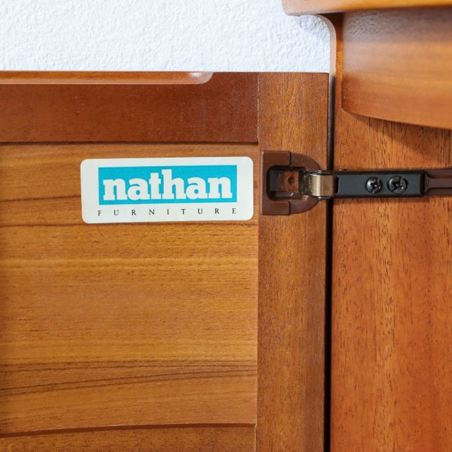 ネイサンNATHAN製コーナーキャビネット｜チーク材｜1960~70s　商品番号29101b