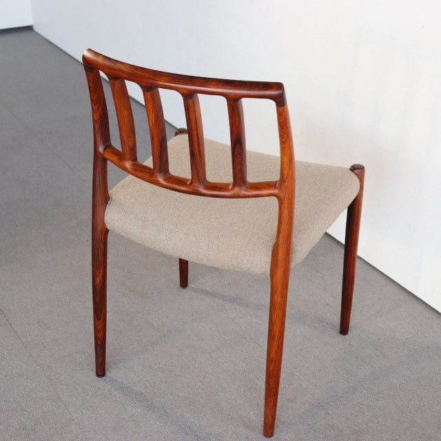 【デザイナー８０％】　J.L.モラー（J.L.Moller）No.83　デンマーク製ダイニングチェア　商品番号27022b