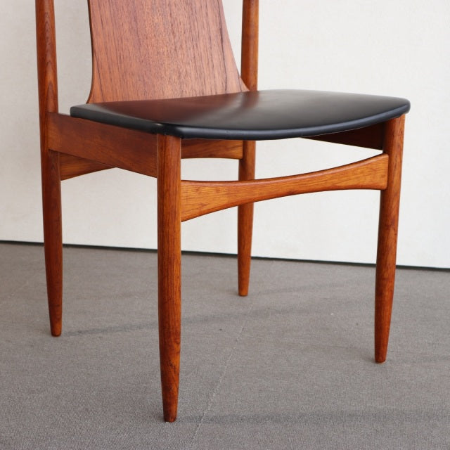 Y様引き取り専用！　TEAK CHAIR/CURVED BACK 　商品番号26036a