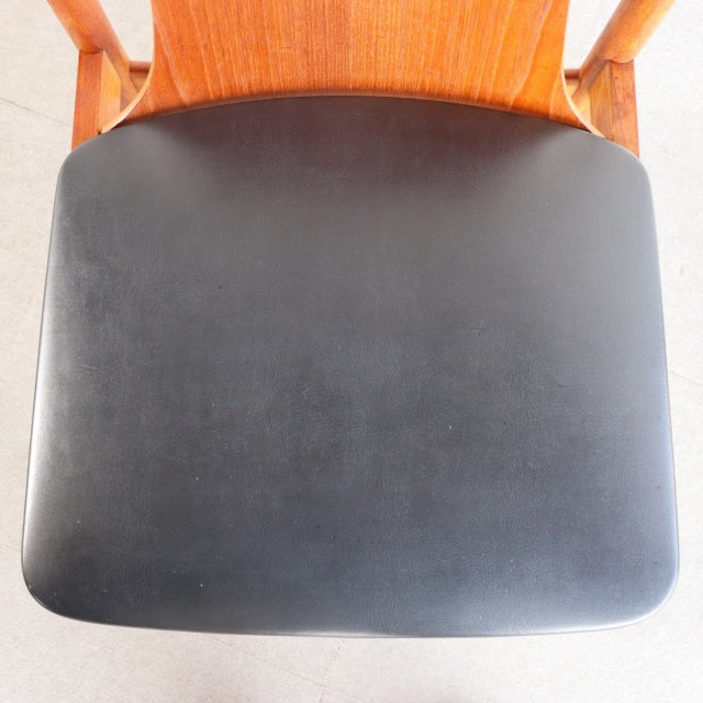 Y様引き取り専用！　TEAK CHAIR/CURVED BACK 　商品番号26036a