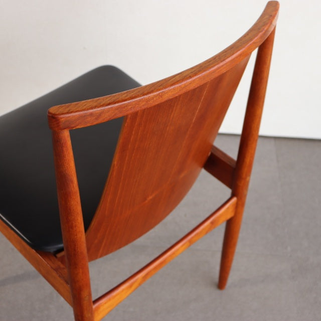 Y様引き取り専用！　TEAK CHAIR/CURVED BACK 　商品番号26036b