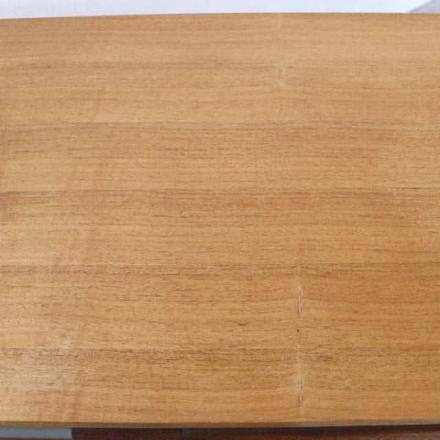 Mid-century vintage teak wood sideboard top with rich grain from British brand A.H. McIntosh.