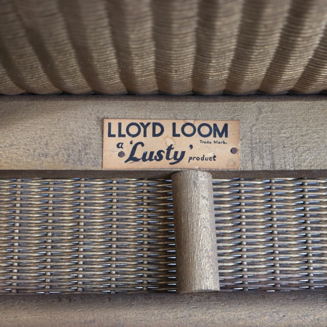 【朽ち果てるまで屋外でお使いください】　ロイドルームLLOYD LOOM アームチェア　商品番号26150a