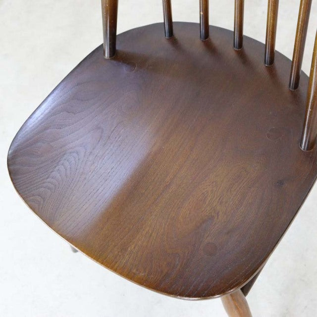 アーコール（ERCOL）クエーカーチェア【ブラウン】 商品番号【23136a】