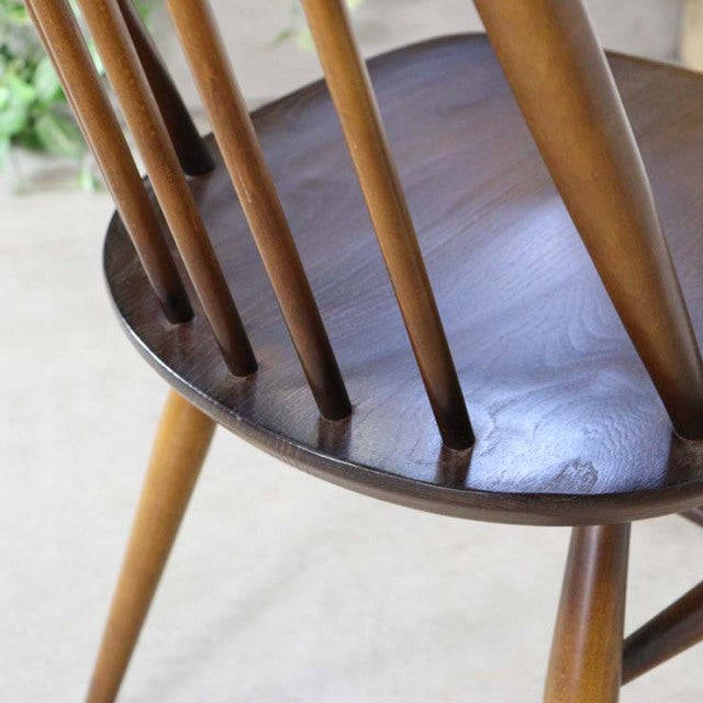 アーコール（ERCOL）クエーカーチェア【ブラウン】 商品番号【23136a】