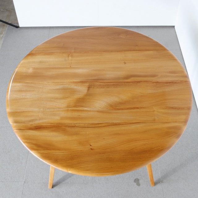 ERCOL(アーコール)オーバルダイニングテーブル 【裏腹】ItemCode-WOLD39