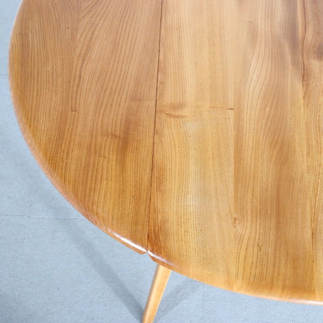ERCOL(アーコール)オーバルダイニングテーブル 【裏腹】ItemCode-WOLD39