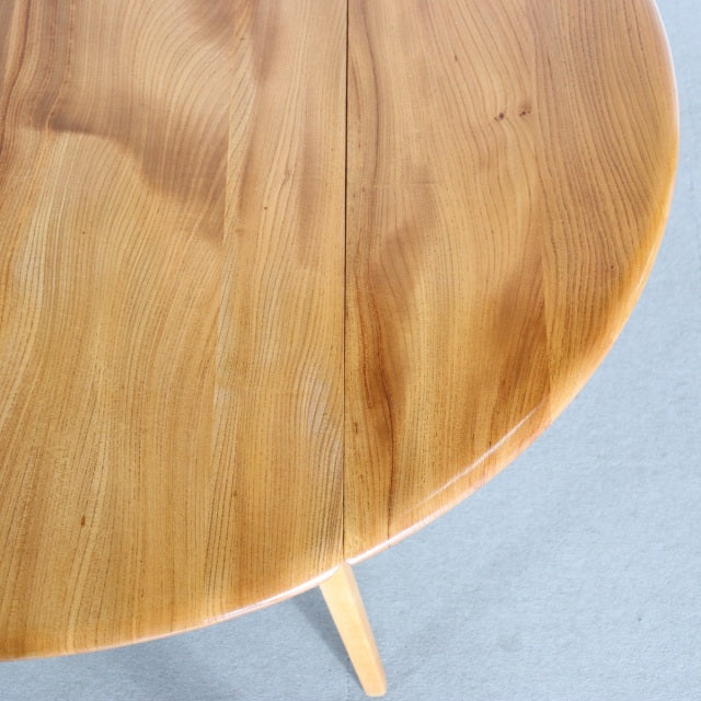 ERCOL(アーコール)オーバルダイニングテーブル 【裏腹】ItemCode-WOLD39
