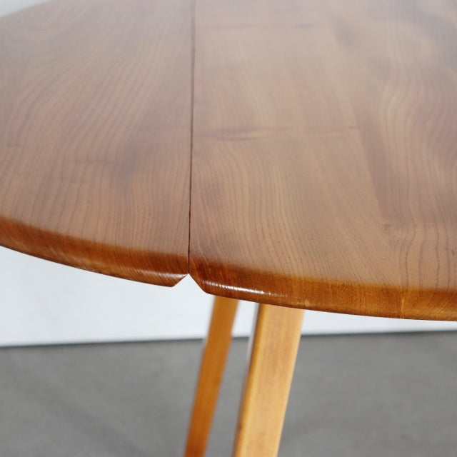 ERCOL(アーコール)オーバルダイニングテーブル 【裏腹】ItemCode-WOLD39