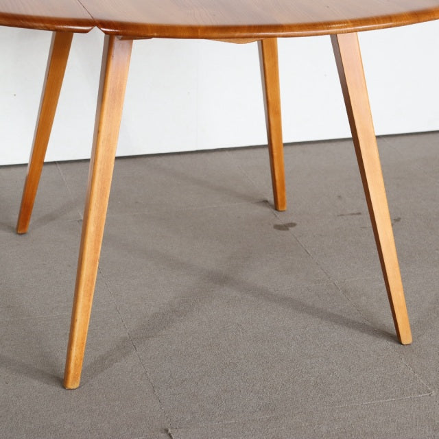 ERCOL(アーコール)オーバルダイニングテーブル 【裏腹】ItemCode-WOLD39