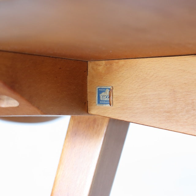 ERCOL(アーコール)オーバルダイニングテーブル 【裏腹】ItemCode-WOLD39