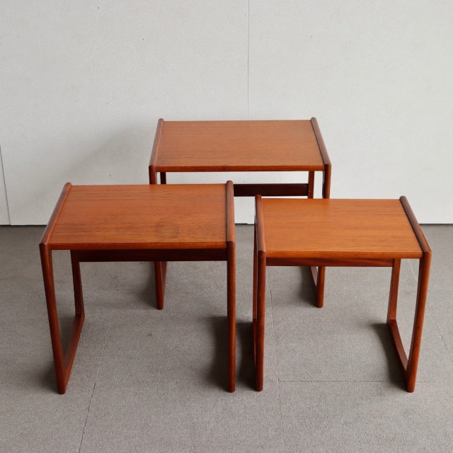 ジープランG-PLAN　QUADRILLE　ネストテーブル　「大と中と小」商品番号27118