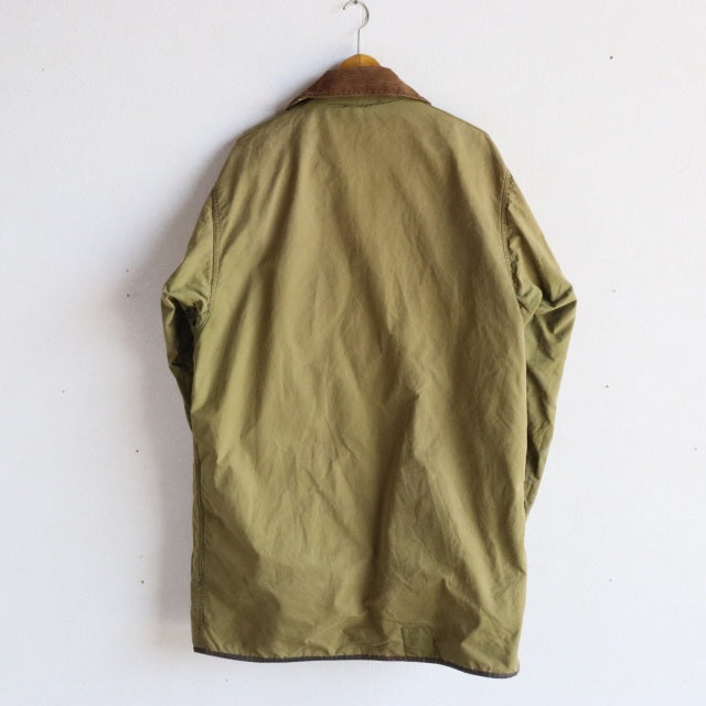バブアー Barbour size42 BORDER 2CROWN YKK棒ZIP 85年製 オイル抜きandクリーニング済み　23088a | 送料込