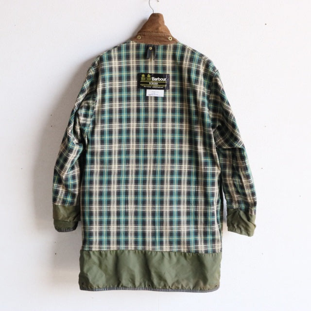バブアー Barbour size42 BORDER 2CROWN YKK棒ZIP 85年製 オイル抜きandクリーニング済み　23088a | 送料込