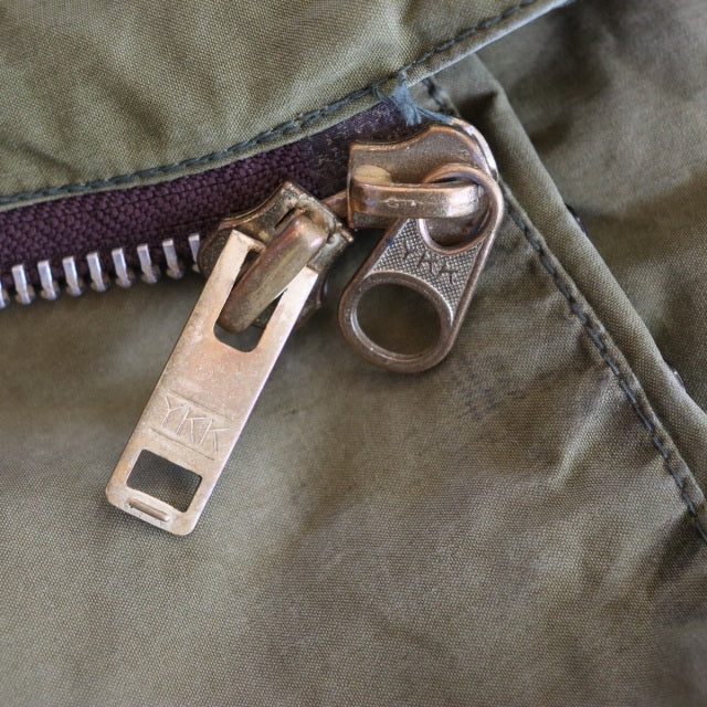 バブアー Barbour size42 BORDER 2CROWN YKK棒ZIP 85年製 オイル抜きandクリーニング済み　23088a | 送料込
