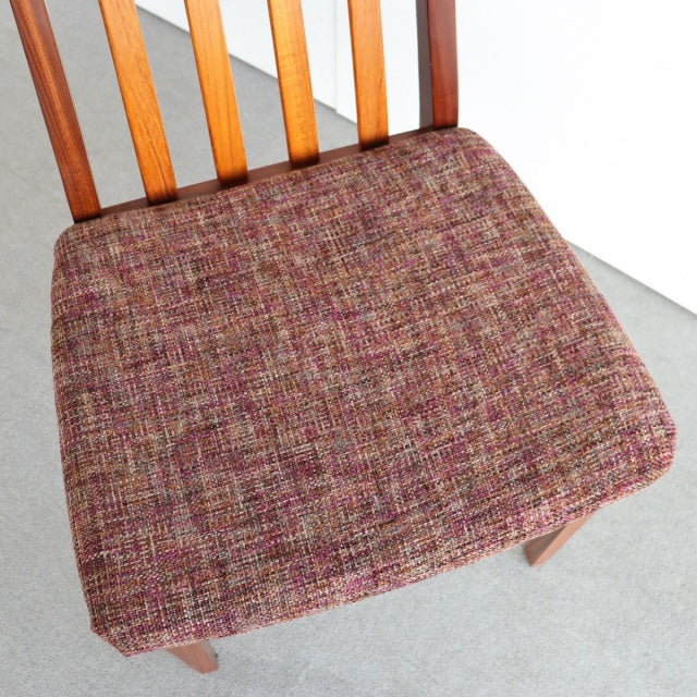【名作】G-PLAN Slatted-back Dining Chair designed by Leslie G Dandy　座面張替済 商品番号23099f