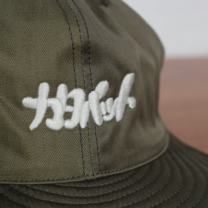 【comingsoon!】帽子カタパットキャップ　オリーブグリーン | ItemCode-APRL01 | 送料込 |