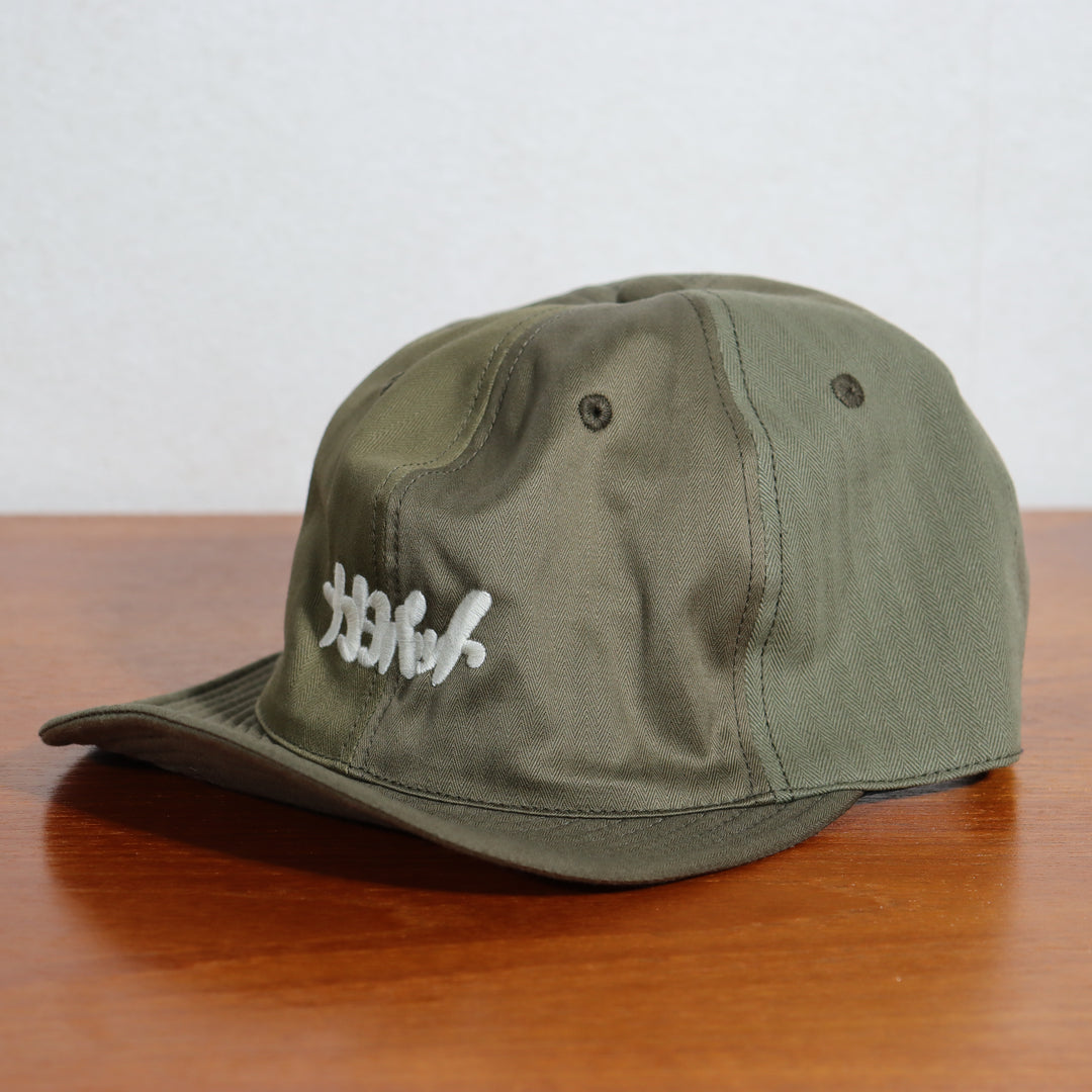 【comingsoon!】帽子カタパットキャップ　オリーブグリーン | ItemCode-APRL01 | 送料込 |