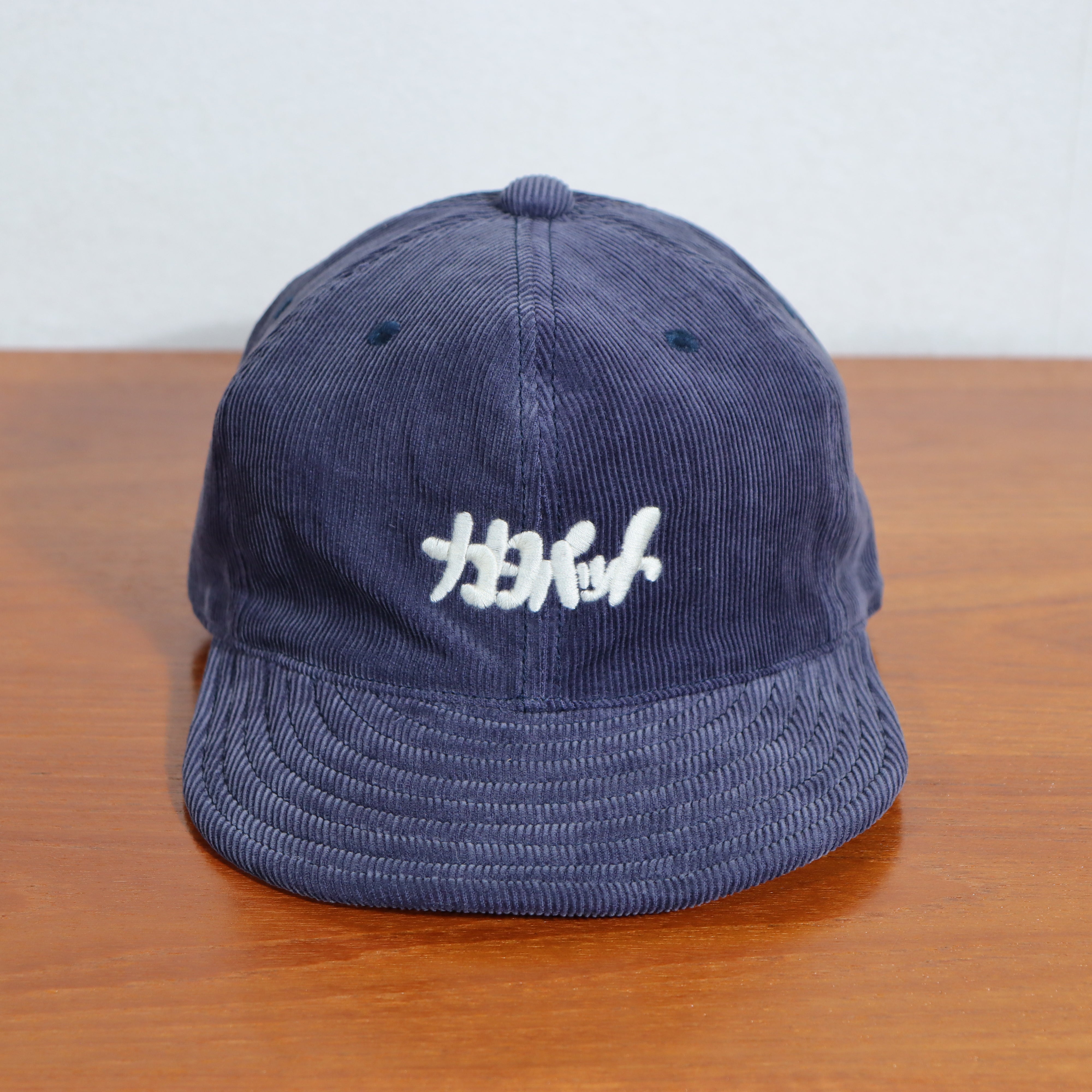 comingsoon!】帽子カタパットキャップ ネイビーコーデュロイ
