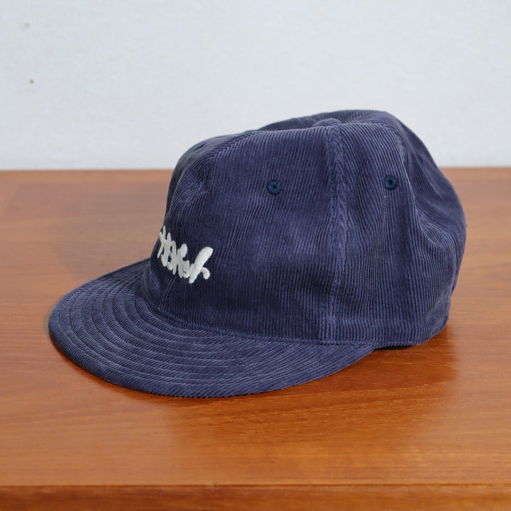 【comingsoon!】帽子カタパットキャップ　ネイビーコーデュロイ | ItemCode-APRL03 | 送料込 |