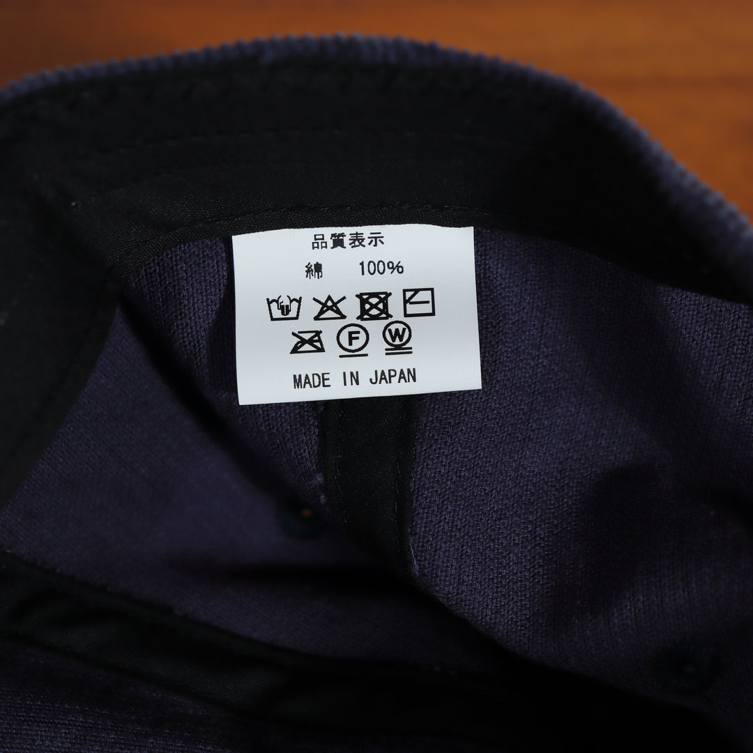【comingsoon!】帽子カタパットキャップ　ネイビーコーデュロイ | ItemCode-APRL03 | 送料込 |