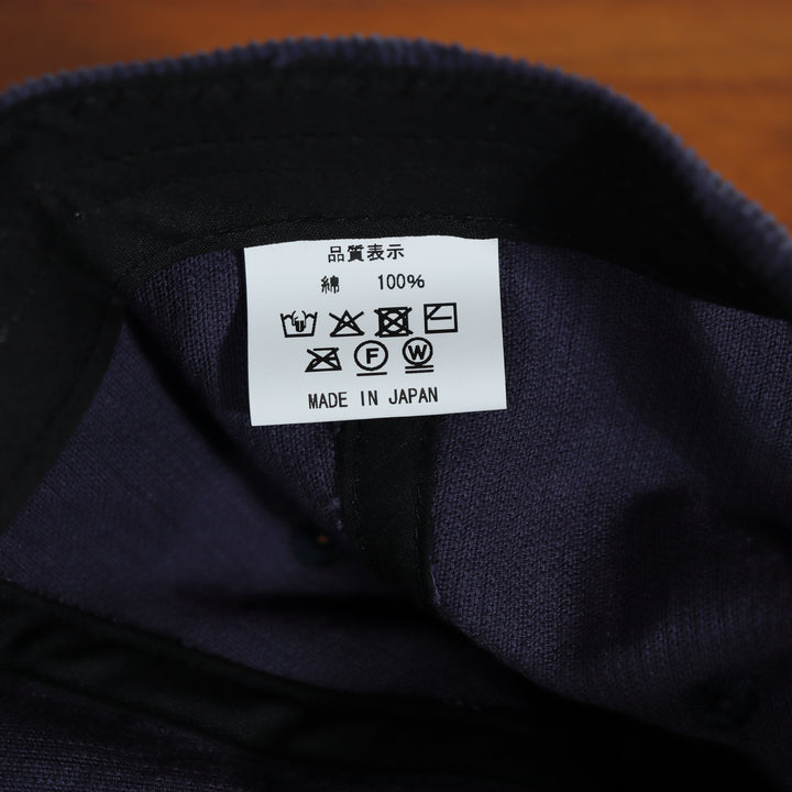 【comingsoon!】帽子カタパットキャップ　ネイビーコーデュロイ | ItemCode-APRL03 | 送料込 |